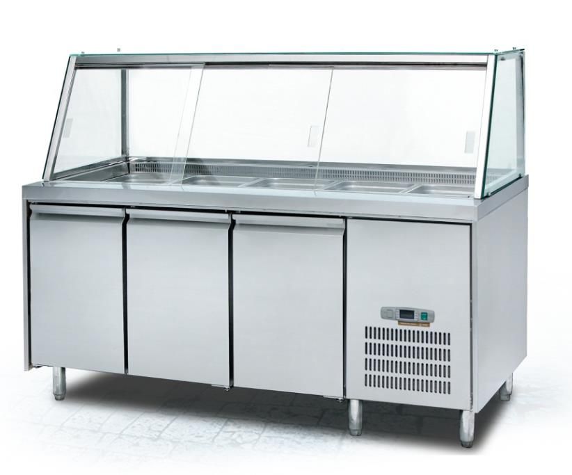 Refrigerated bench chiller freezer GN2100TN