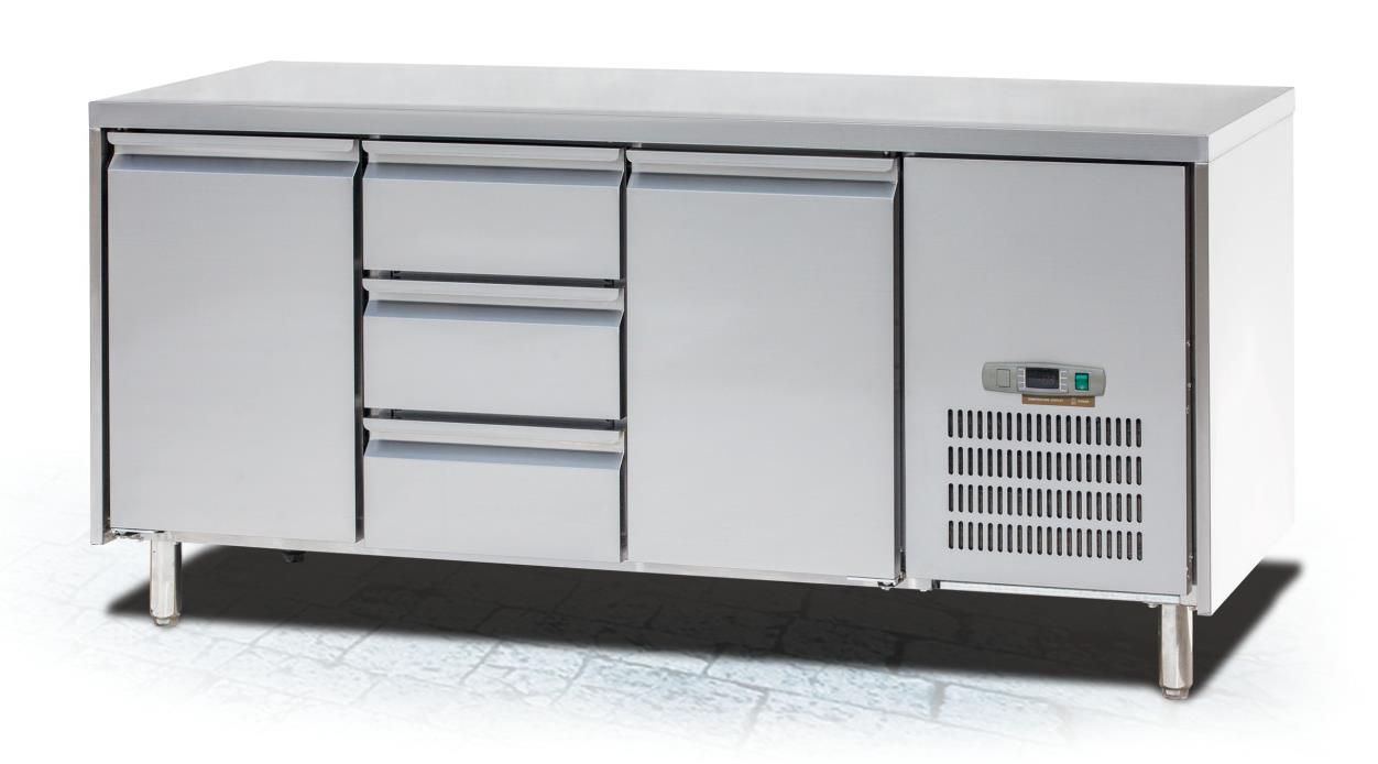 Refrigerated bench chiller freezer GN2100TN