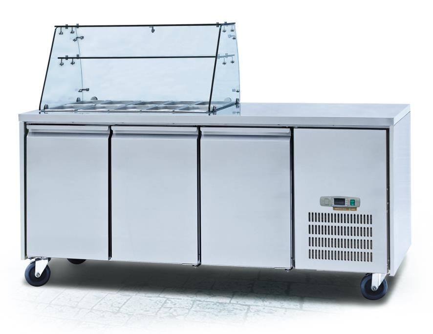 Refrigerated bench chiller freezer GN2100TN